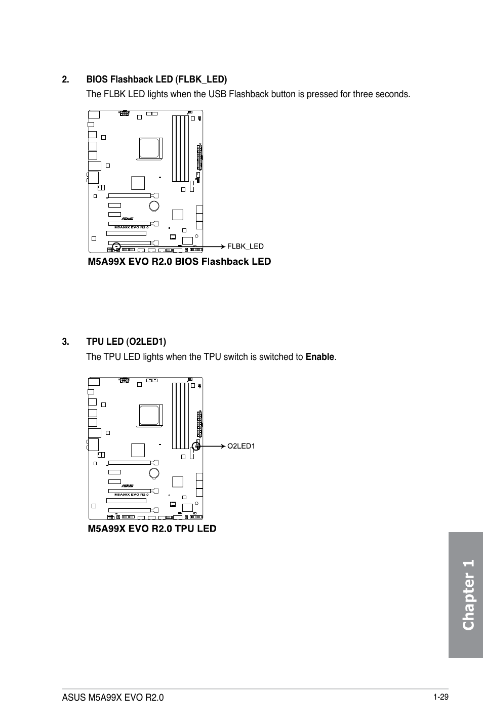 Chapter 1 | Asus M5A99X EVO R2.0 User Manual | Page 43 / 180