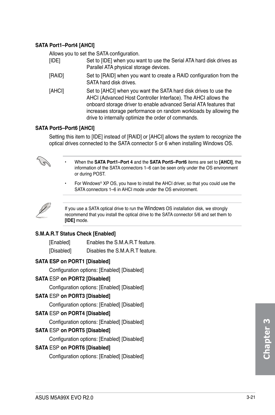 Chapter 3 | Asus M5A99X EVO R2.0 User Manual | Page 93 / 180