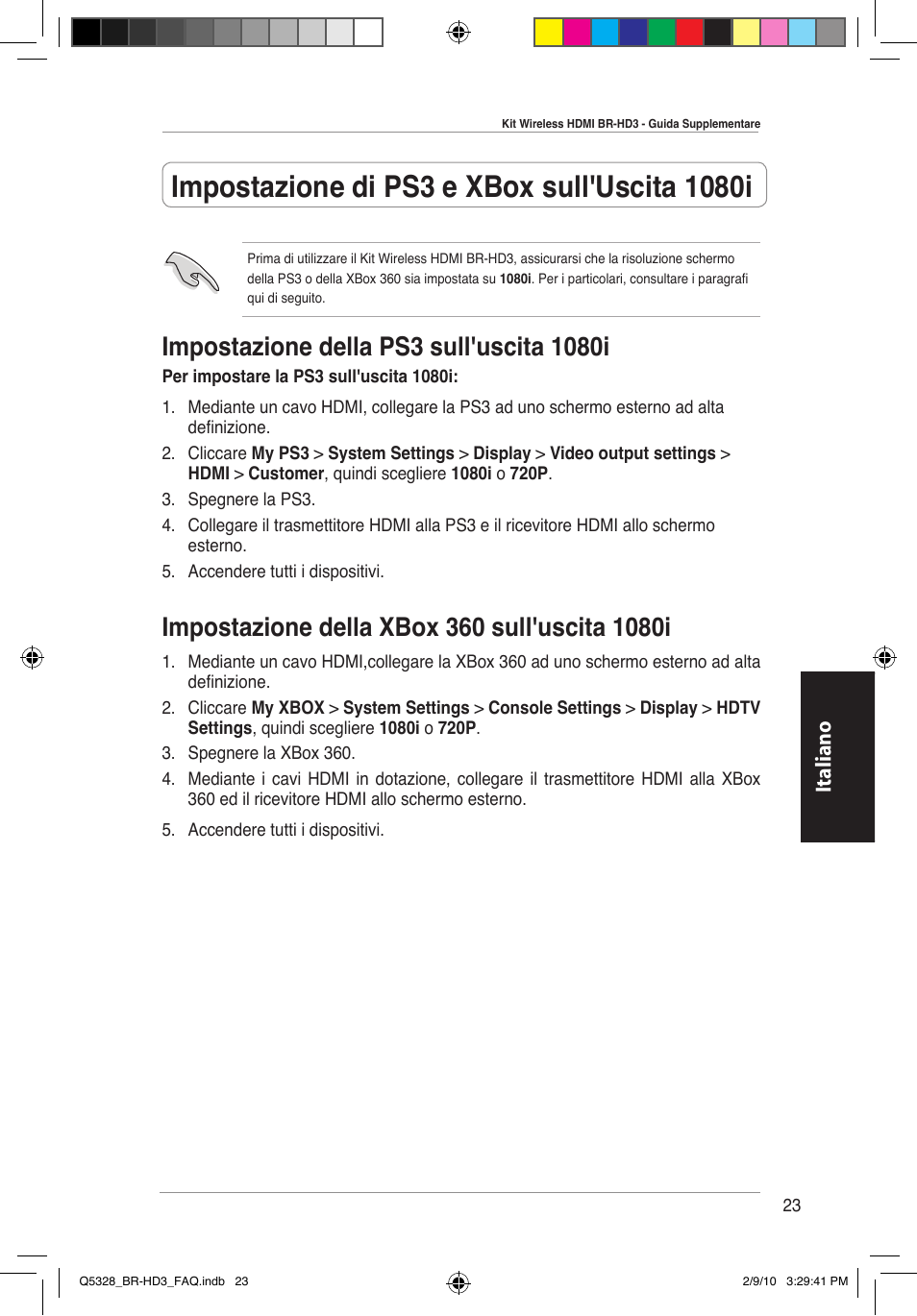 Italiano | Asus BR-HD3 User Manual | Page 24 / 88