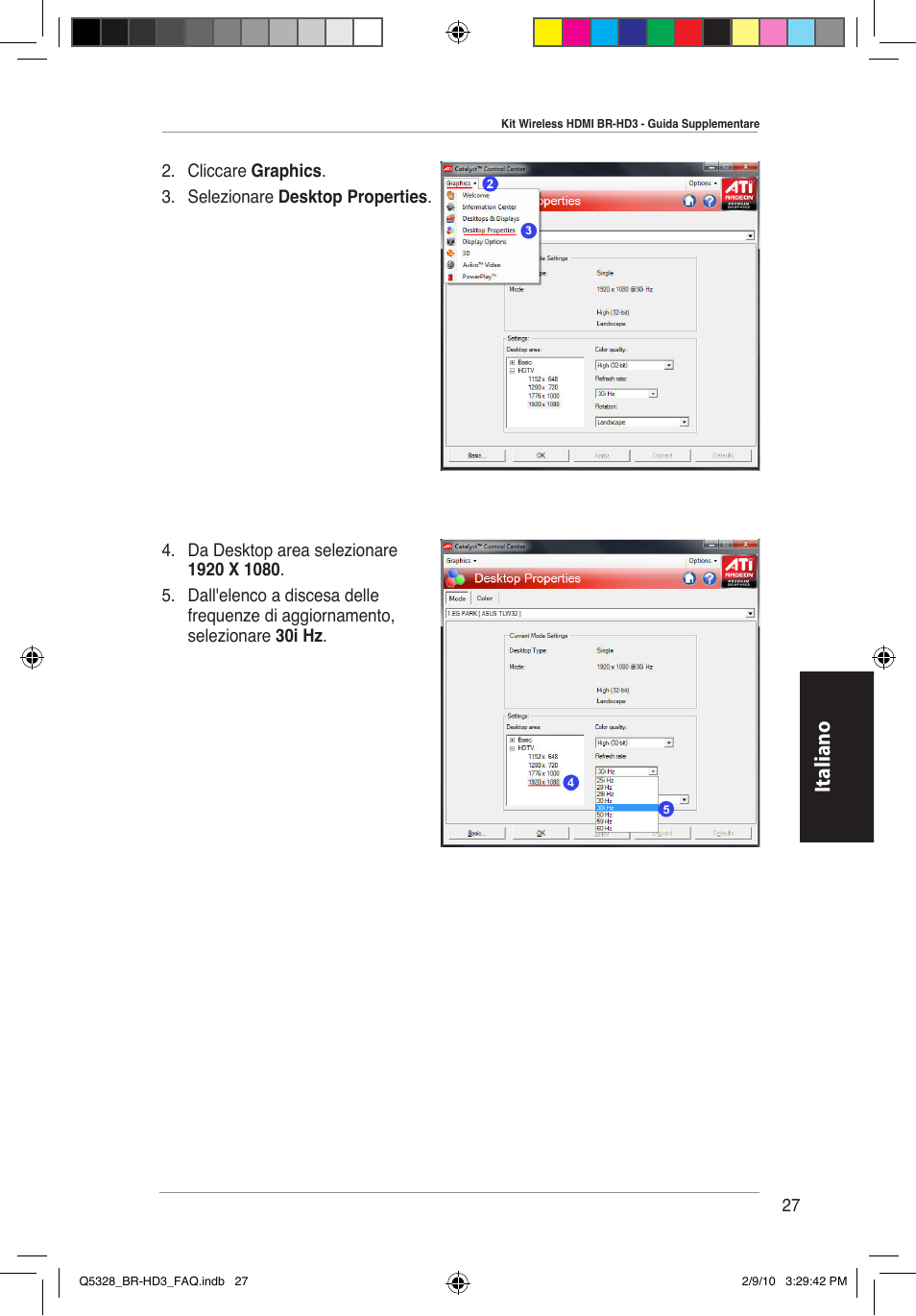 Italiano | Asus BR-HD3 User Manual | Page 28 / 88