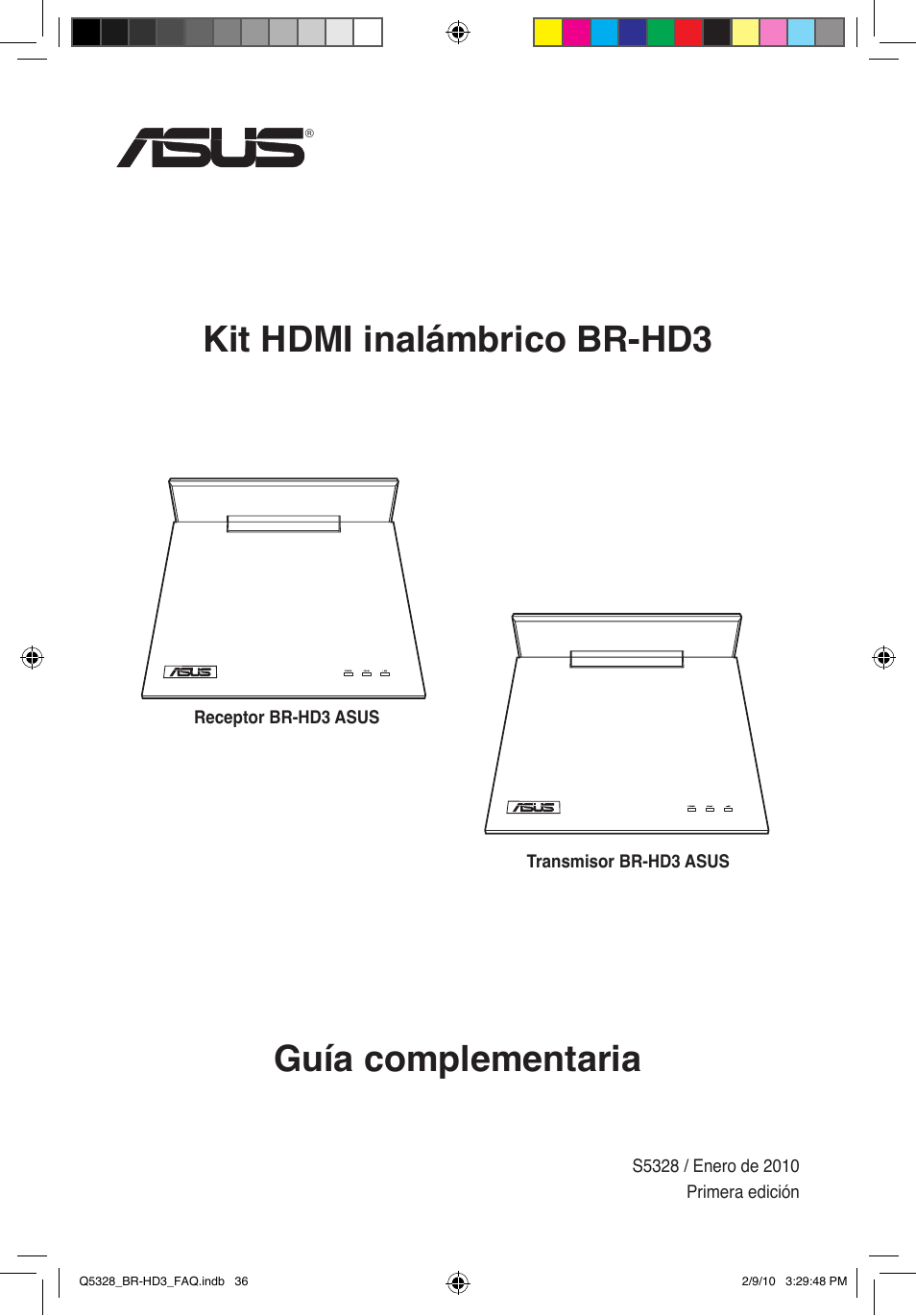 Kit hdmi inalámbrico br-hd3 guía complementaria | Asus BR-HD3 User Manual | Page 37 / 88