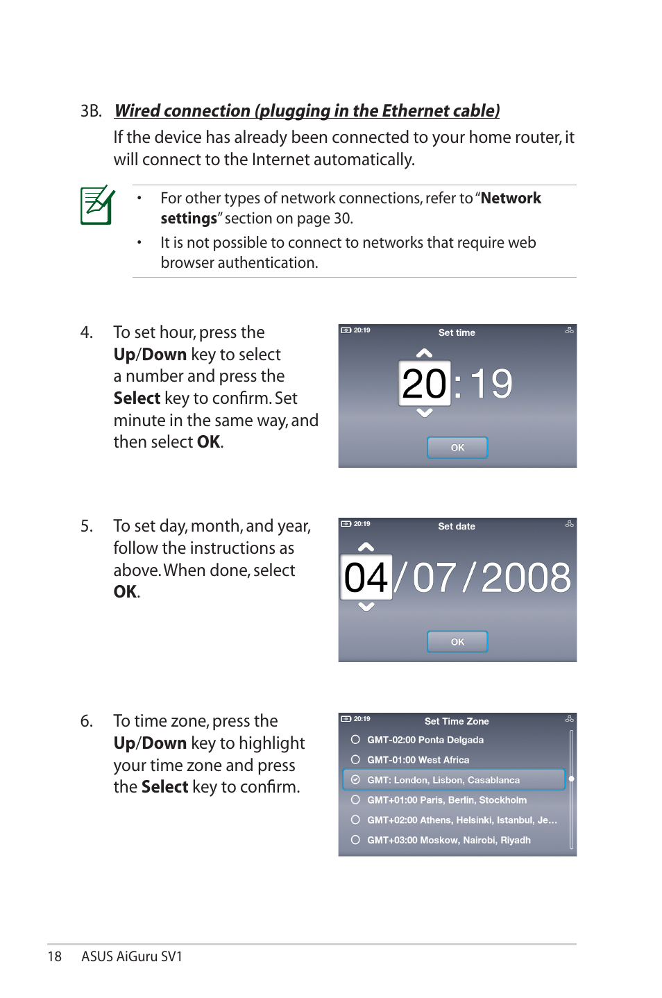 Asus AiGuru SV1 User Manual | Page 18 / 32
