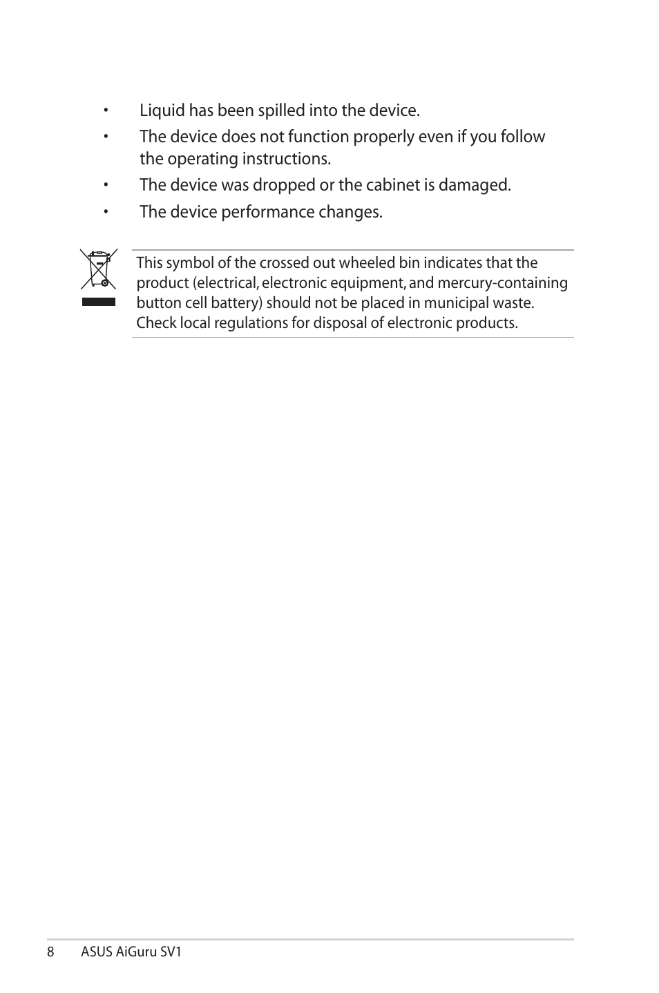 Asus AiGuru SV1 User Manual | Page 8 / 32