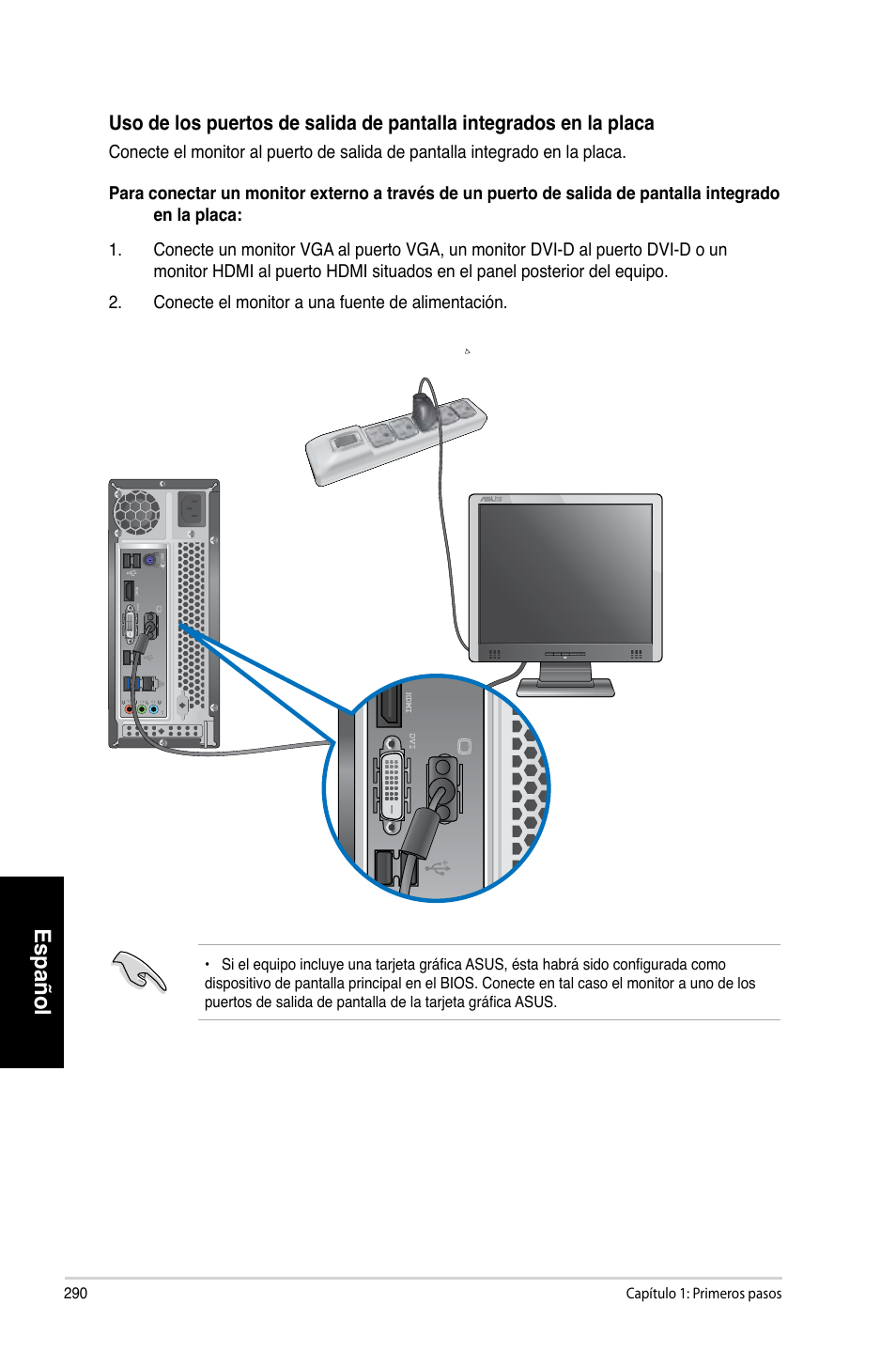 Español | Asus CP3130 User Manual | Page 292 / 480