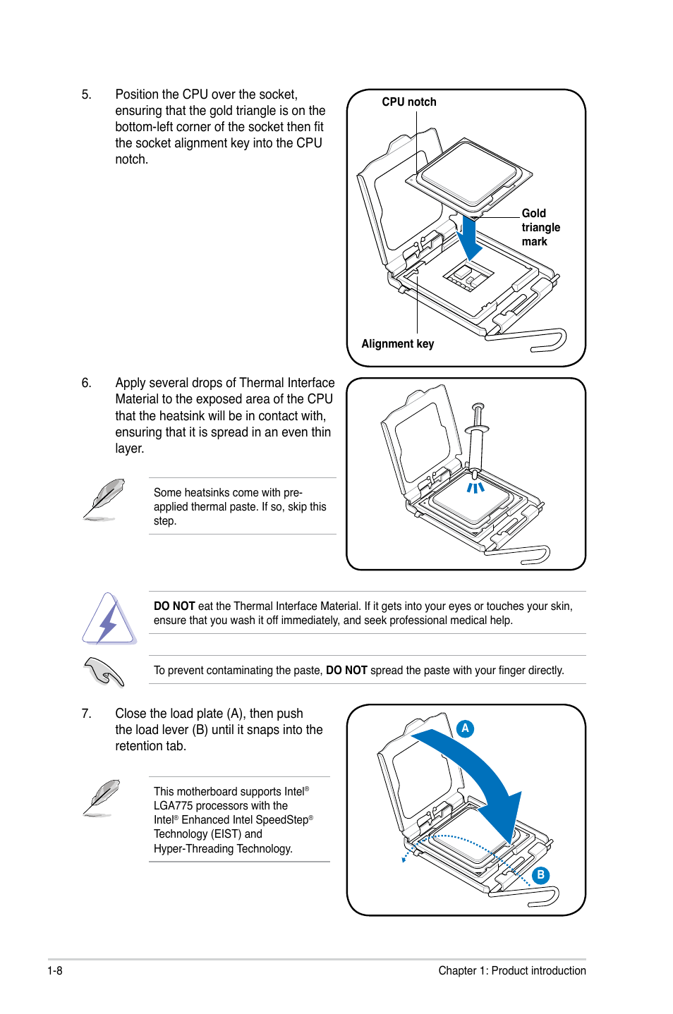 Asus P5QL SE User Manual | Page 18 / 60