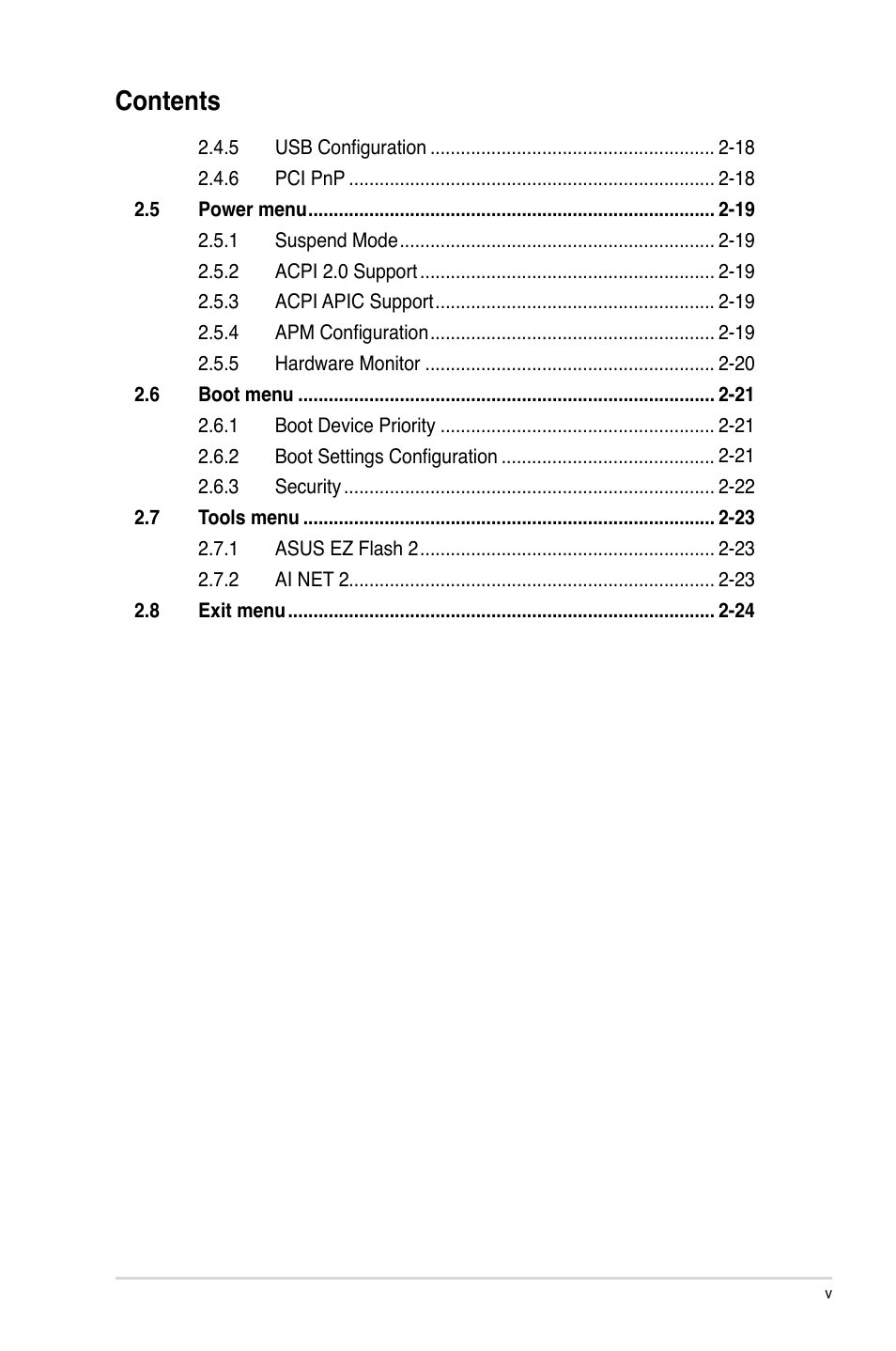 Asus P5QL SE User Manual | Page 5 / 60