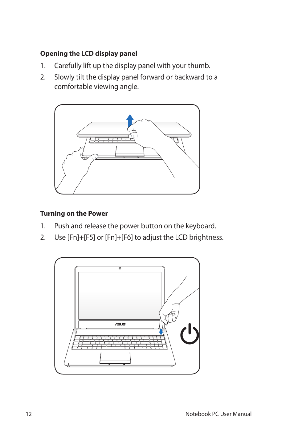 Asus X7DSL User Manual | Page 12 / 120