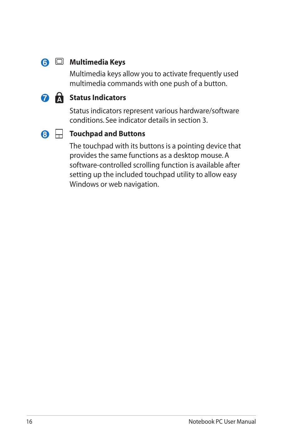 Asus X7DSL User Manual | Page 16 / 120