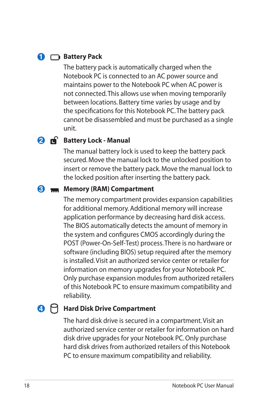 Asus X7DSL User Manual | Page 18 / 120