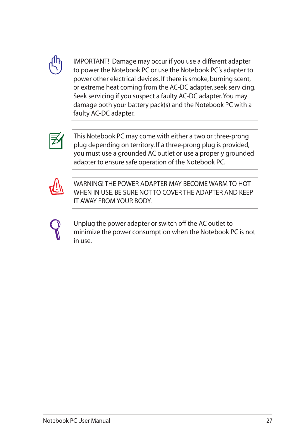 Asus X7DSL User Manual | Page 27 / 120