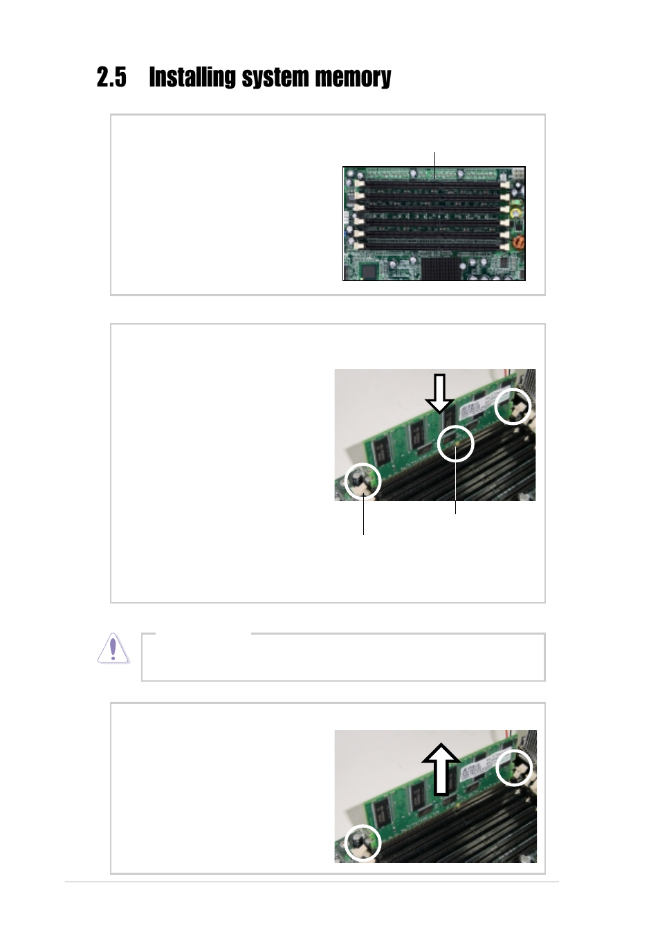 Dimm sockets location install a dimm, Remove a dimm | Asus AP1600R-S5 User Manual | Page 26 / 50