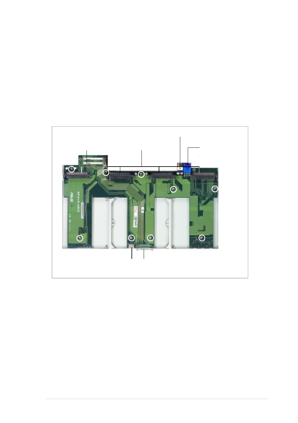 Backplane board | Asus AP1600R-S5 User Manual | Page 29 / 50