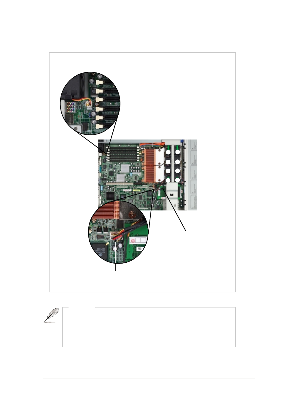 Fan cable connections | Asus AP1600R-S5 User Manual | Page 39 / 50