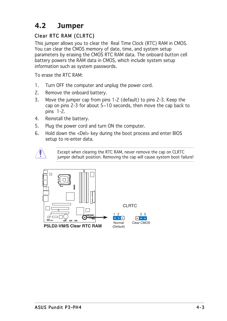 2 jumper | Asus P3-PH4 User Manual | Page 51 / 96