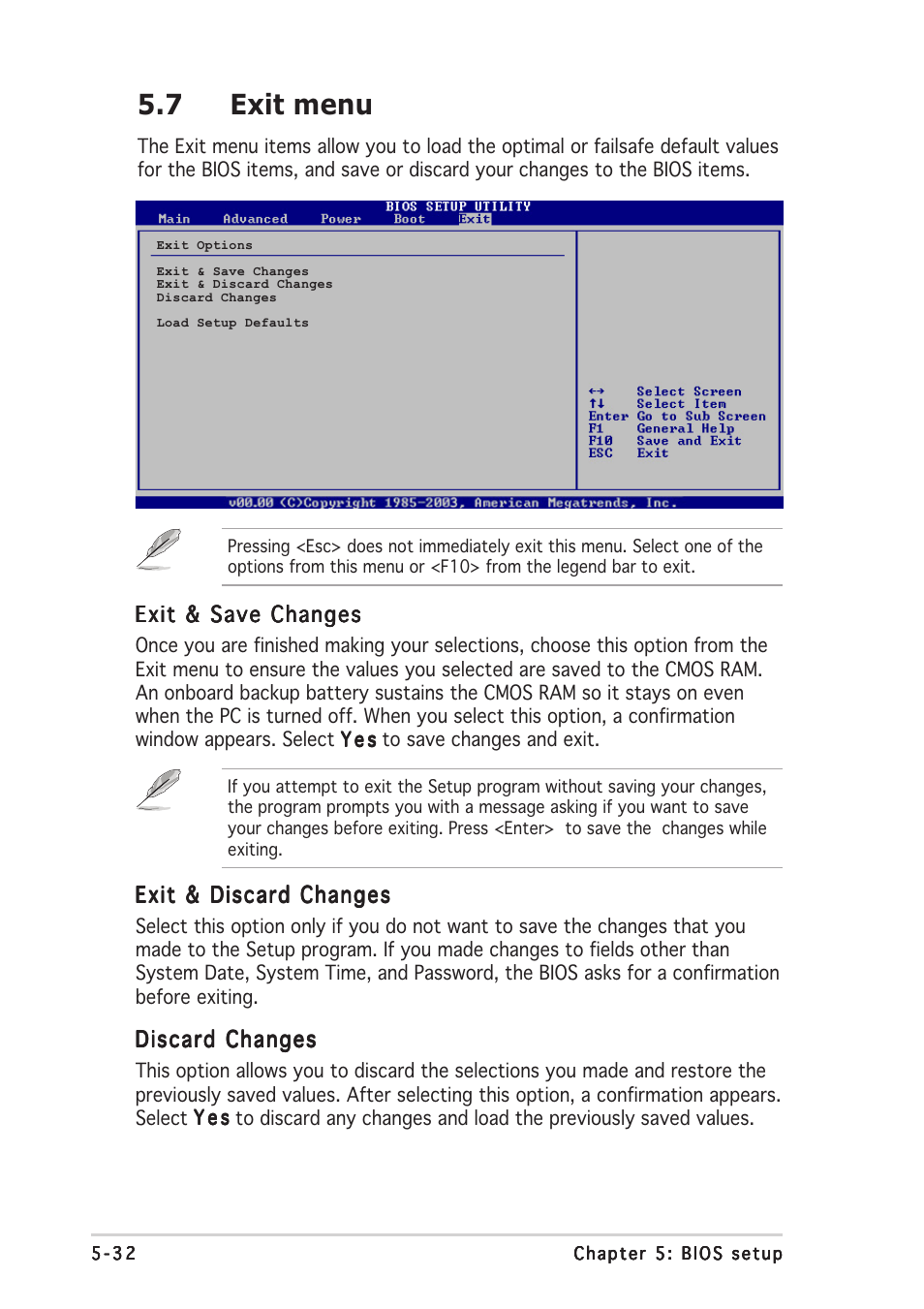 7 exit menu | Asus P3-PH4 User Manual | Page 90 / 96