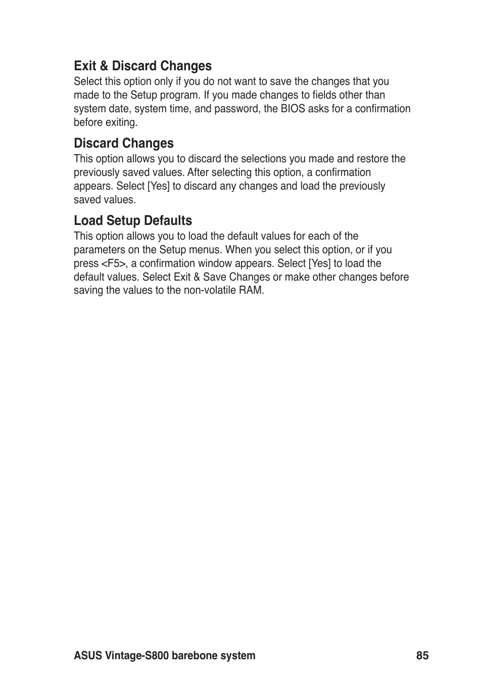 Asus Vintage User Manual | Page 85 / 86