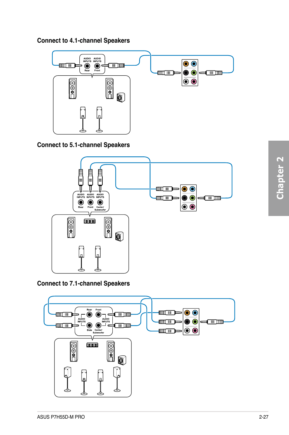 Chapter 2 | Asus P7H55D-M PRO User Manual | Page 47 / 110