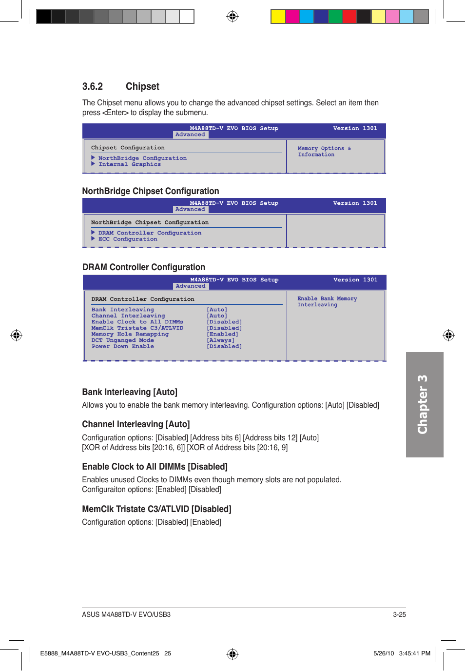 Chapter 3 | Asus M4A88TD-V EVO/USB3 User Manual | Page 83 / 128