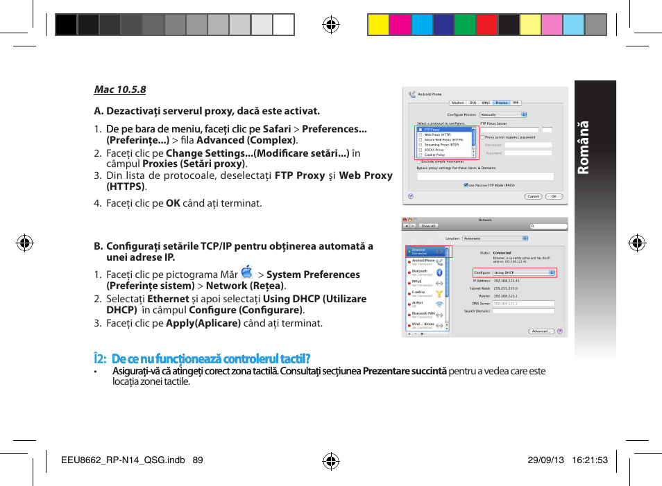 Română | Asus RP-N14 User Manual | Page 89 / 144