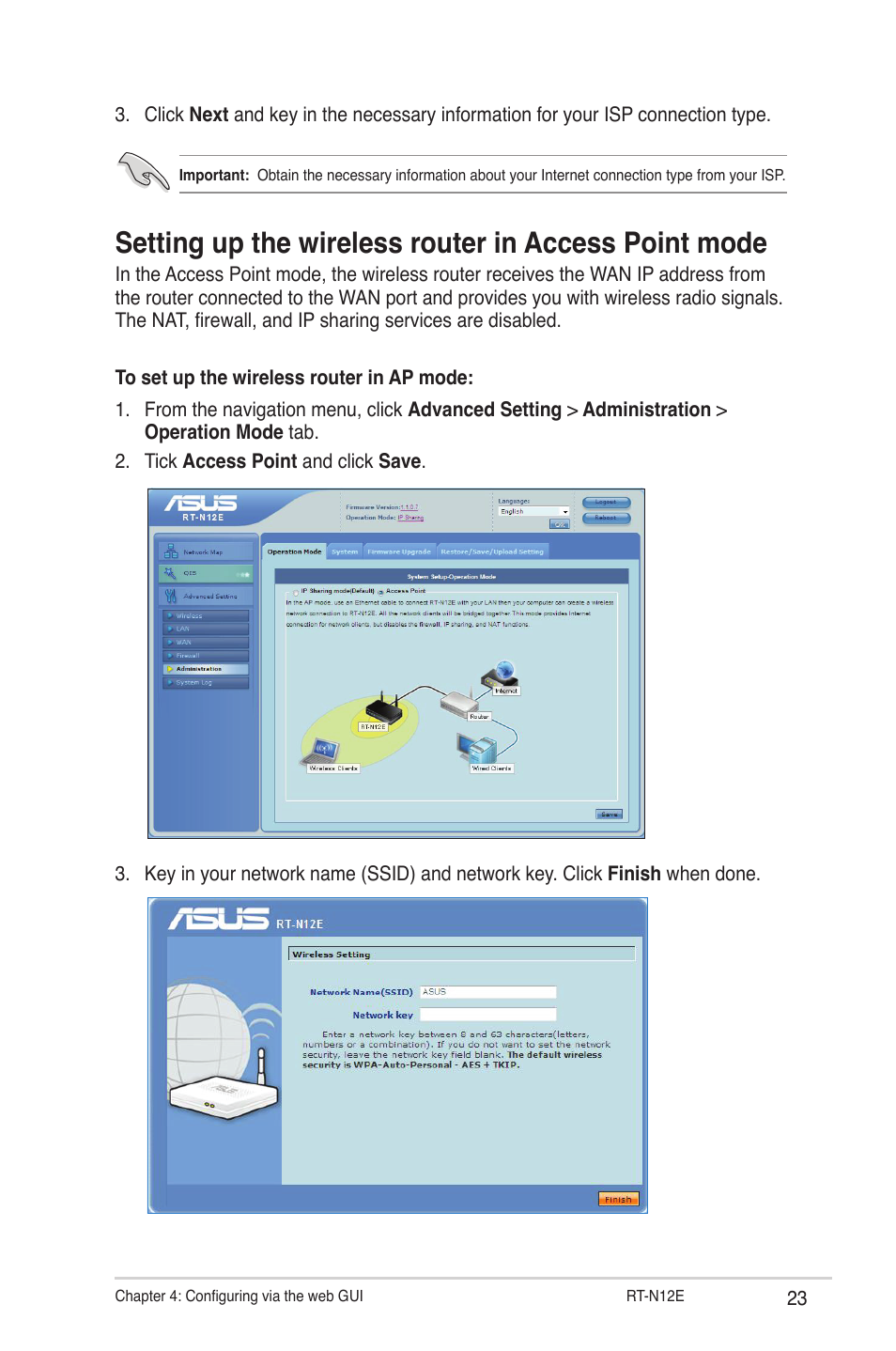 Asus RT-N12E User Manual | Page 23 / 46