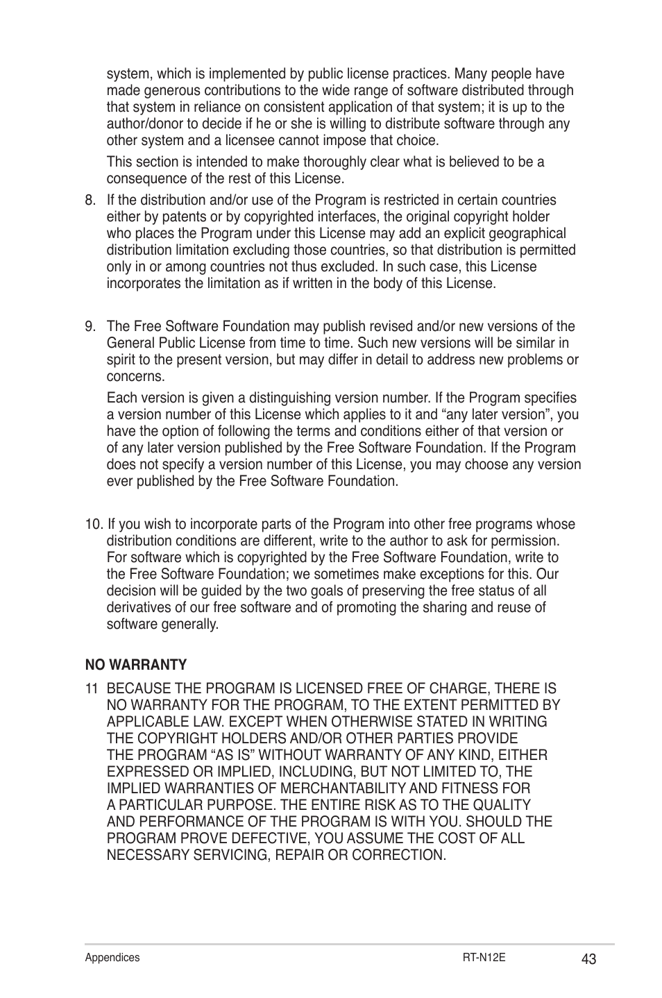 Asus RT-N12E User Manual | Page 43 / 46
