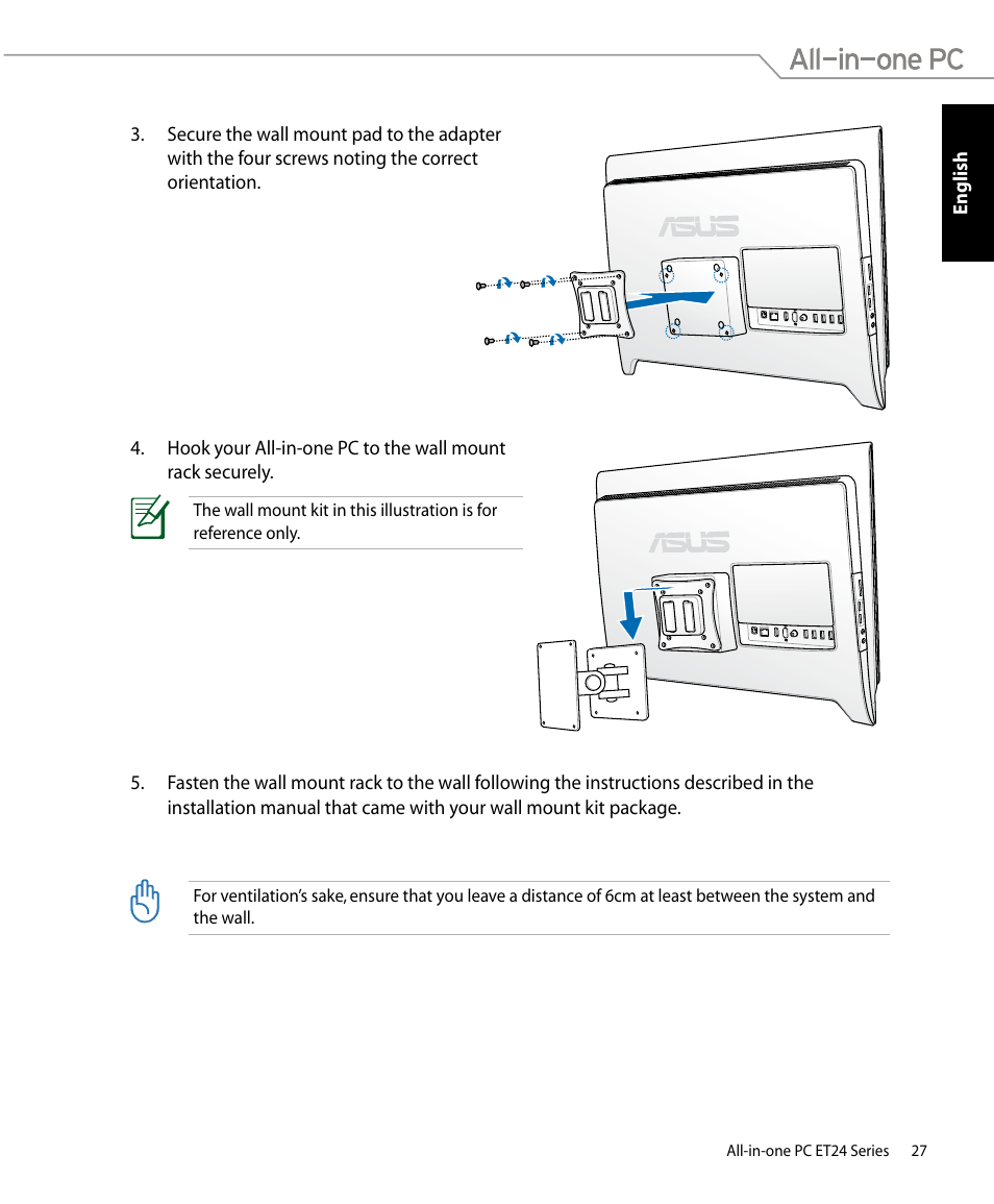 Asus ET2400IUTS User Manual | Page 27 / 48