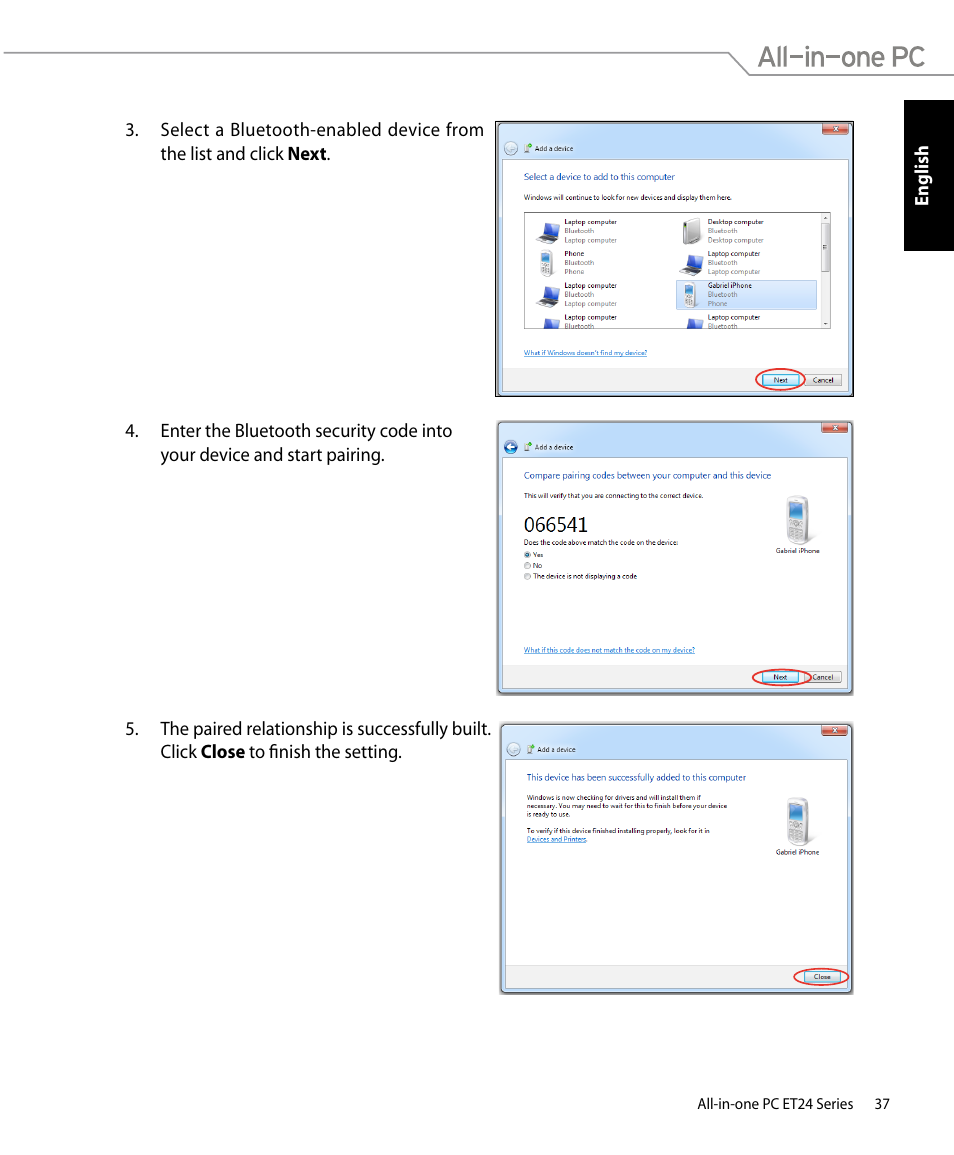 Asus ET2400IUTS User Manual | Page 37 / 48