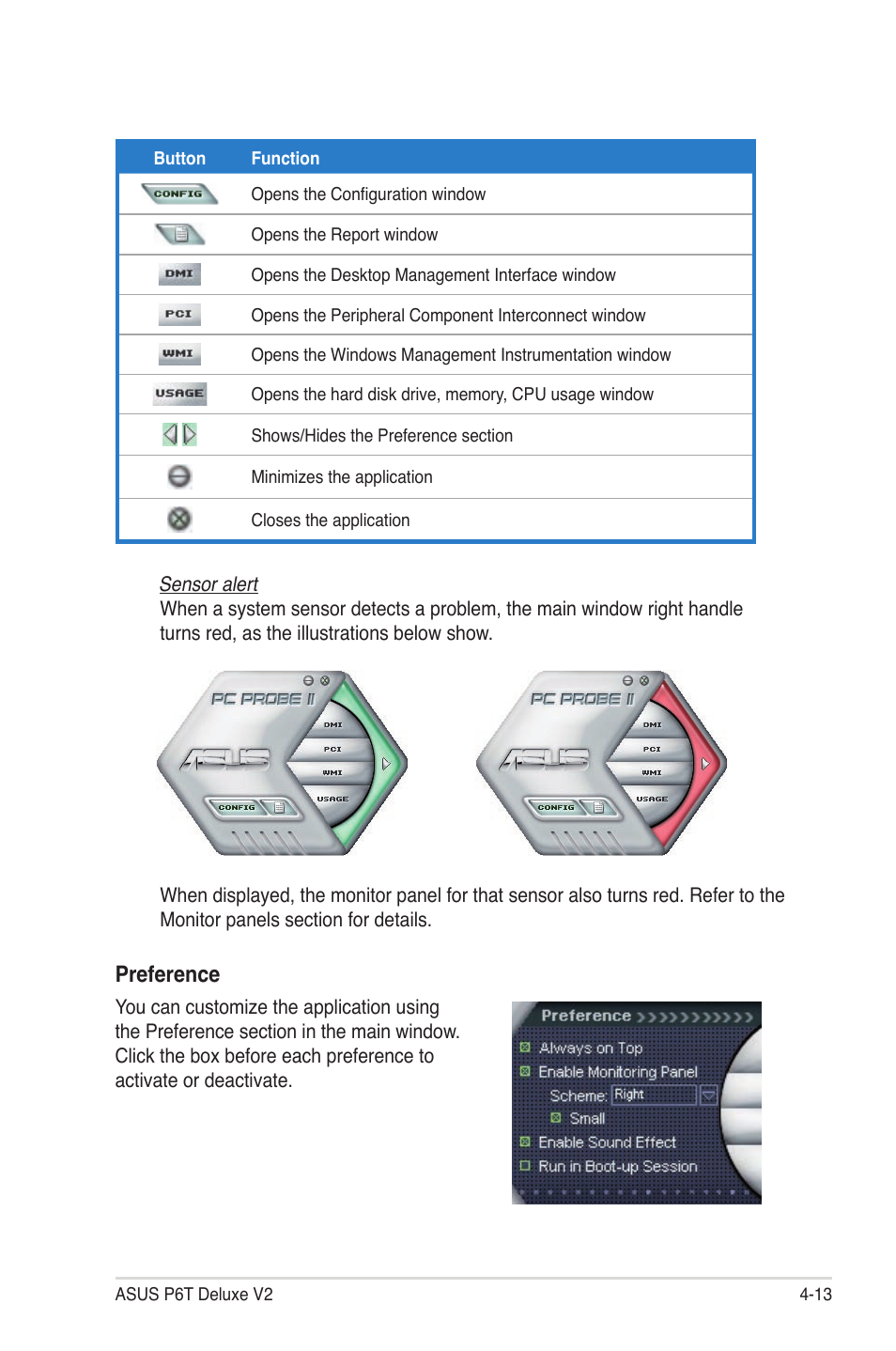 Preference | Asus P6T Deluxe V2 User Manual | Page 129 / 182