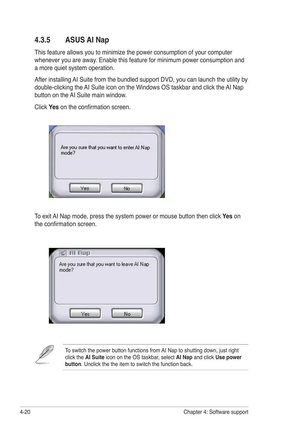 5 asus ai nap, Asus ai nap -20 | Asus P6T Deluxe V2 User Manual | Page 136 / 182