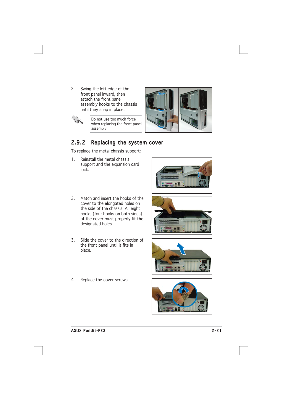 Asus Pundit-PE3 User Manual | Page 37 / 90