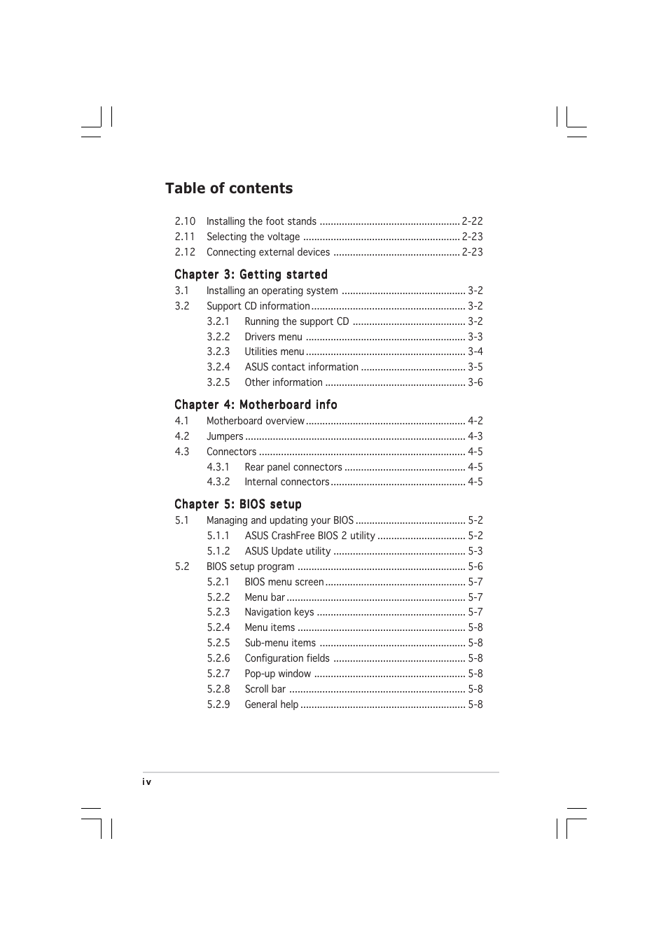 Asus Pundit-PE3 User Manual | Page 4 / 90