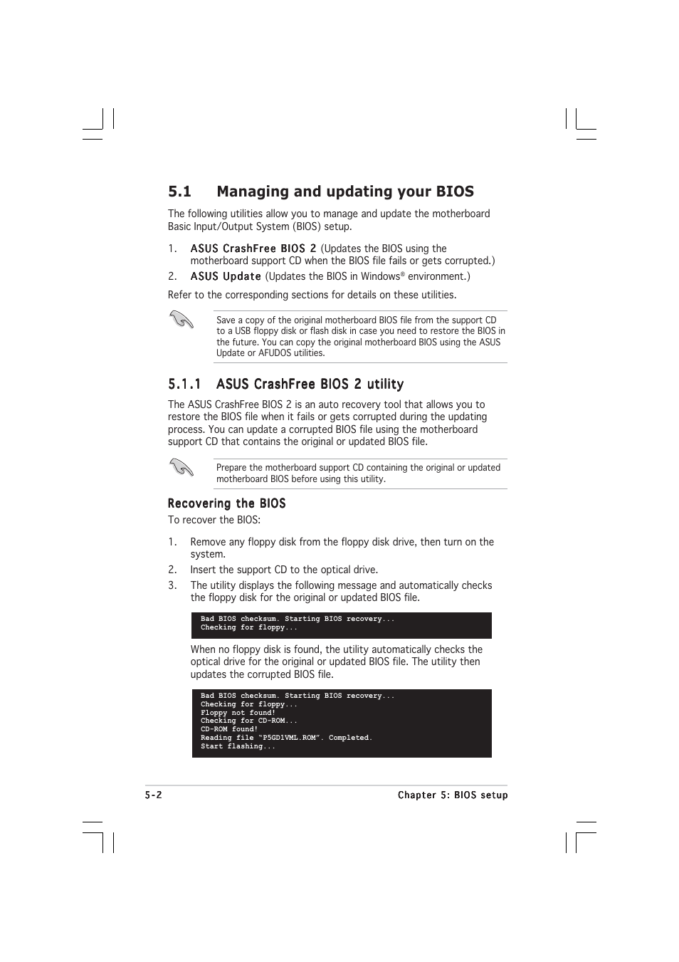 1 managing and updating your bios | Asus Pundit-PE3 User Manual | Page 60 / 90