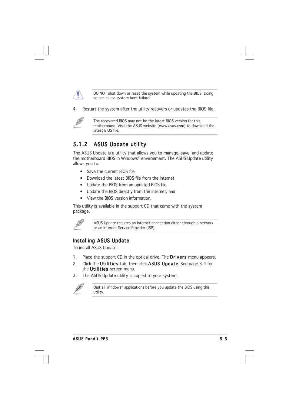 Asus Pundit-PE3 User Manual | Page 61 / 90