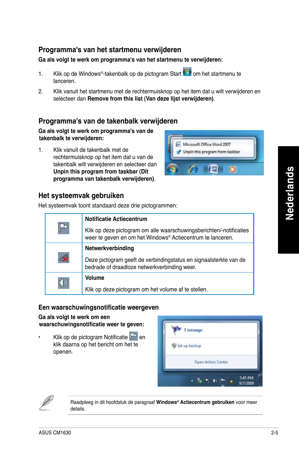 Ne de rla nd s ne de rla nd s | Asus CM1630 User Manual | Page 350 / 409