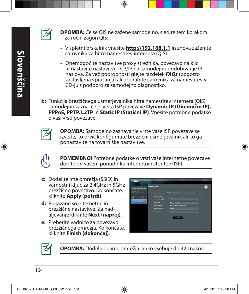 Slo venščina slo venščina | Asus RT-AC66U User Manual | Page 164 / 174