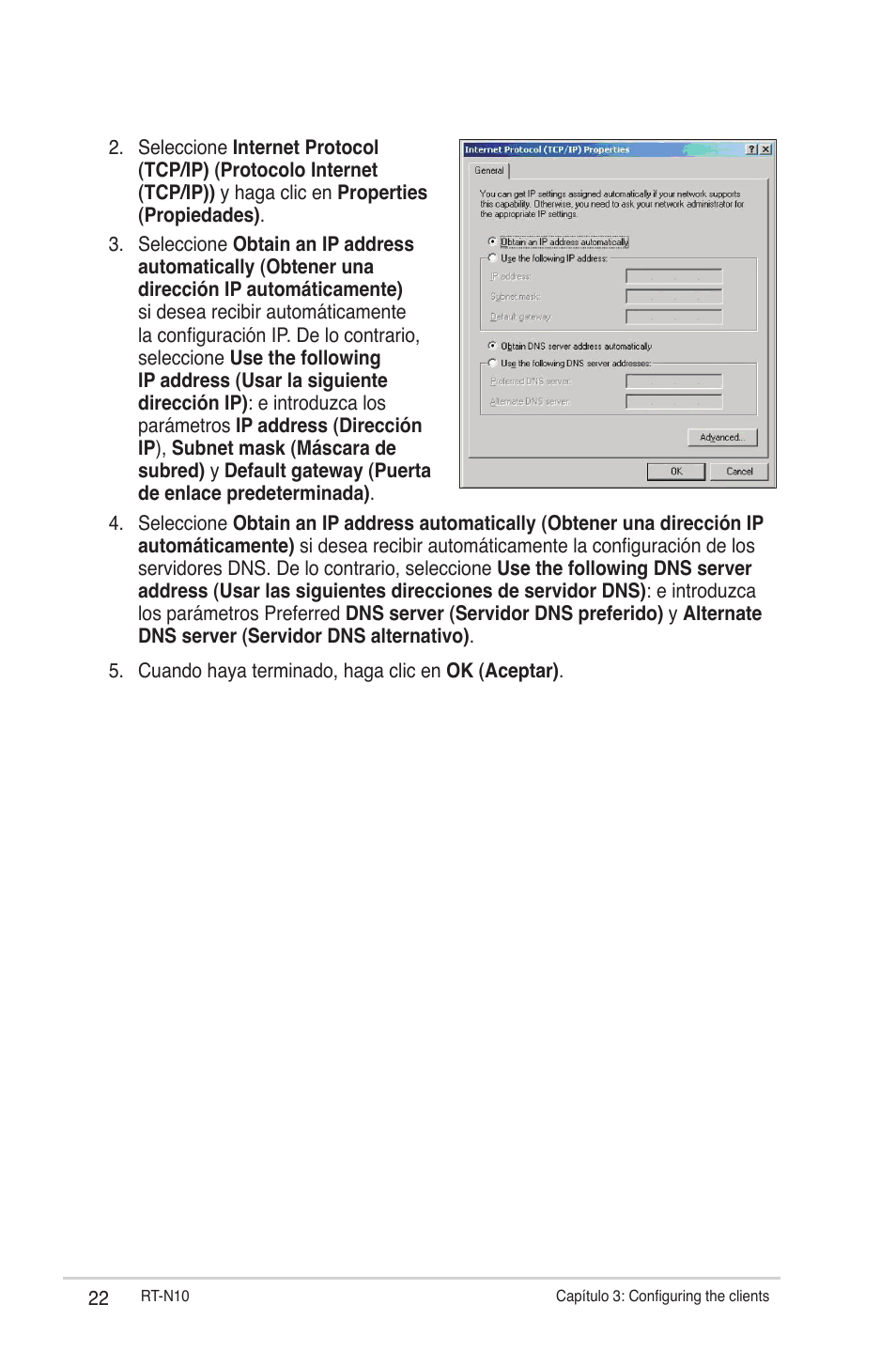 Asus RT-N10 User Manual | Page 22 / 56