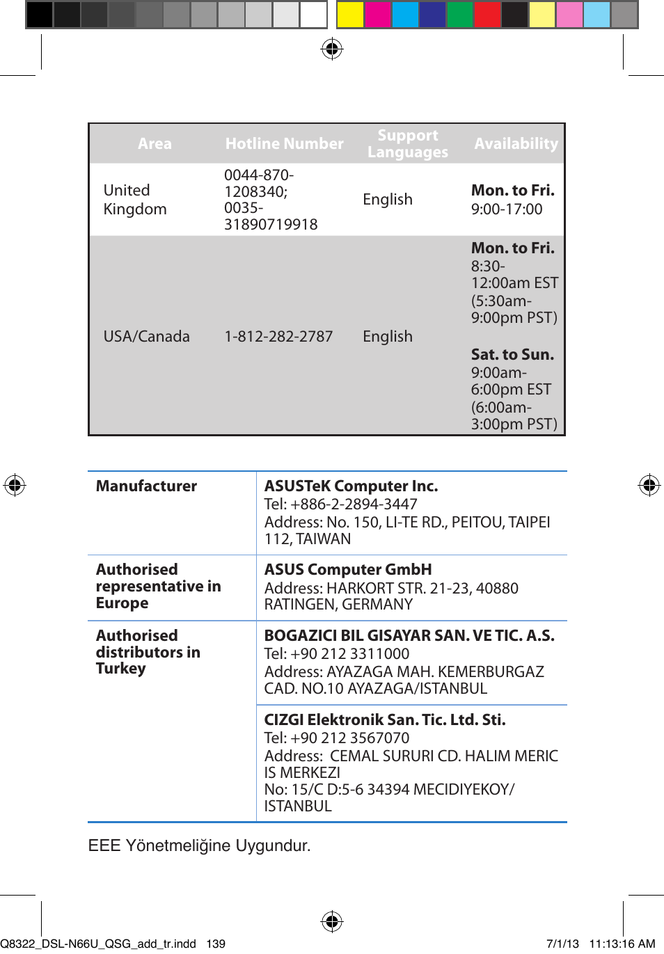 Asus DSL-N66U User Manual | Page 139 / 143