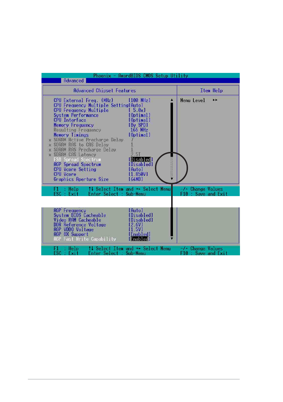 2 advanced chipset features | Asus A7N8X-E Deluxe User Manual | Page 78 / 112