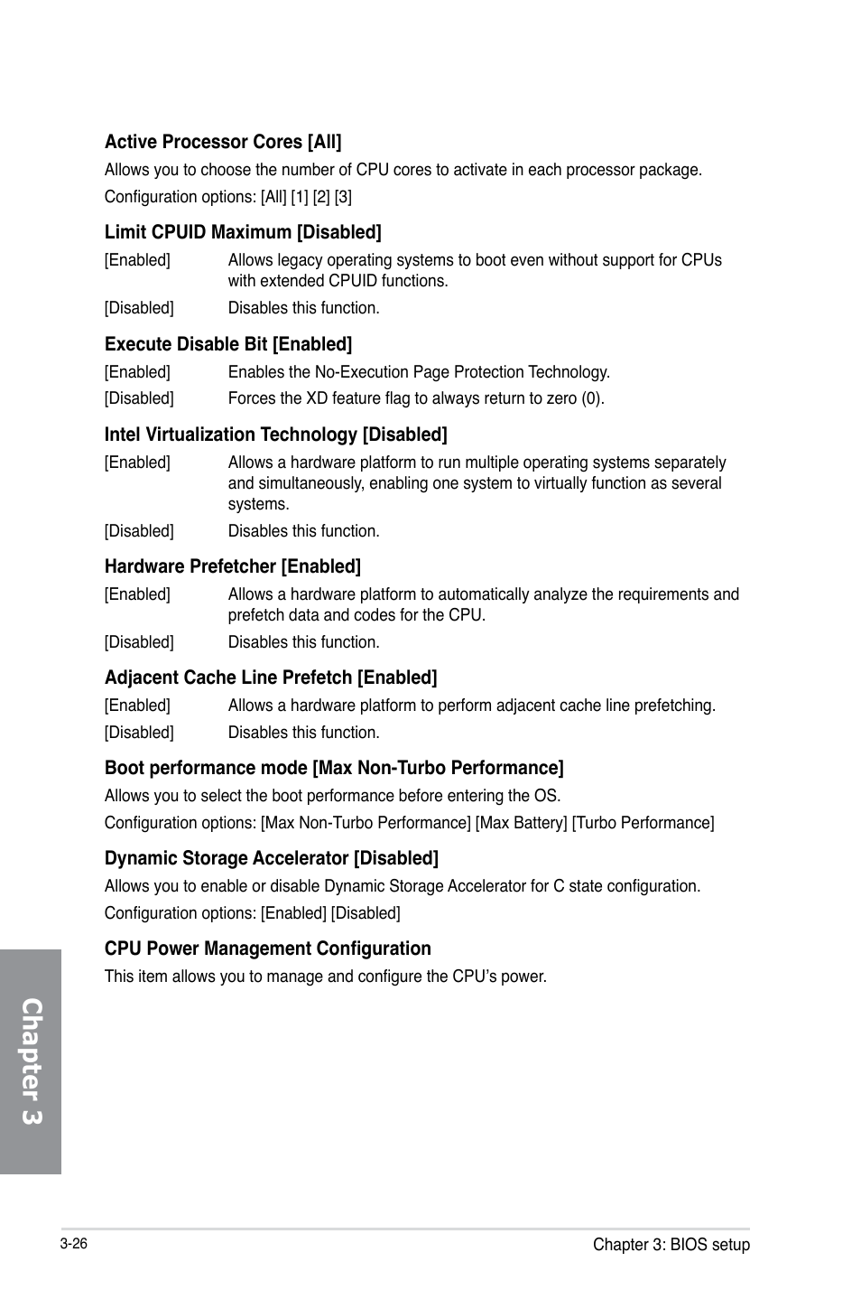 Chapter 3 | Asus Z87-PLUS User Manual | Page 104 / 174