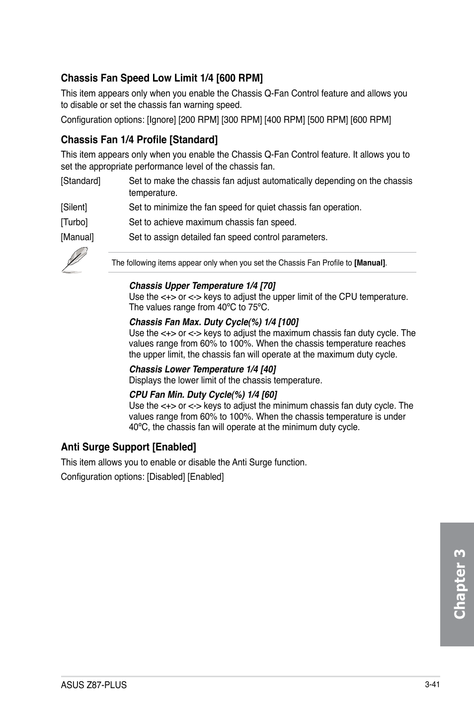 Chapter 3 | Asus Z87-PLUS User Manual | Page 119 / 174