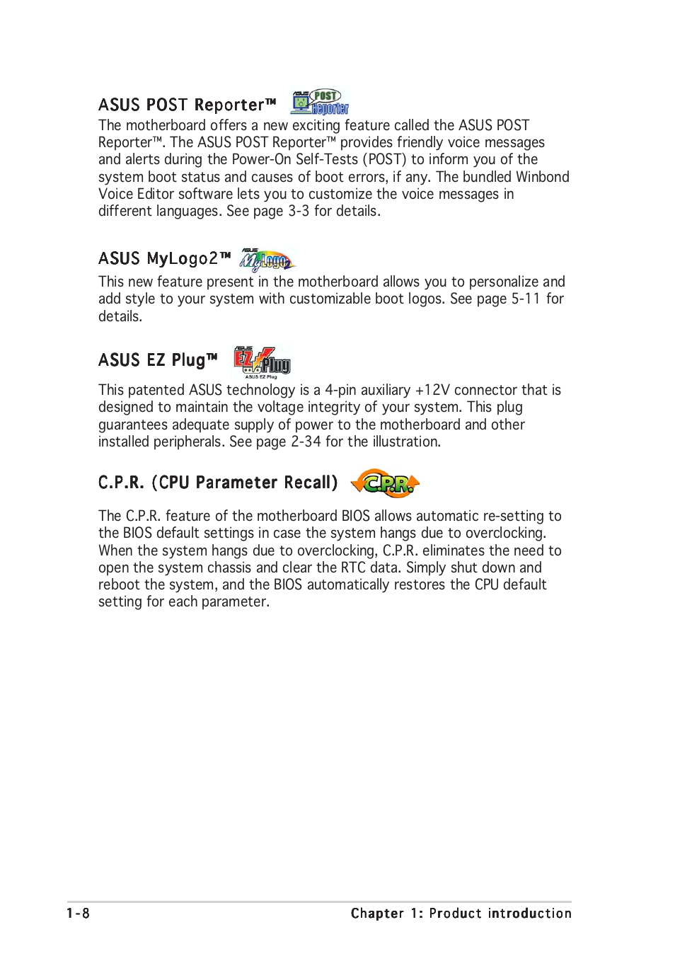 Asus P5ND2-SLI Deluxe User Manual | Page 24 / 184