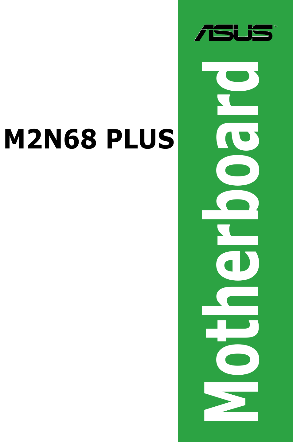 Asus M2N68 PLUS User Manual | 54 pages