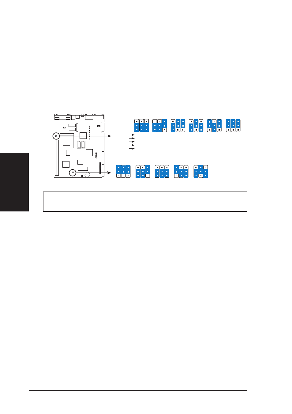 Iii. installation, 14 asus tx97-n user’s manual, Jumpers) iii. inst alla tion | Asus TX97-N User Manual | Page 14 / 60