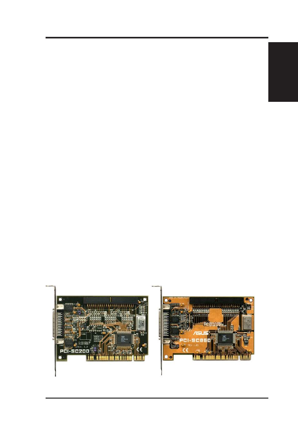 Vi. asus pci scsi cards, Symbios scsi bios and drivers | Asus TX97-N User Manual | Page 55 / 60