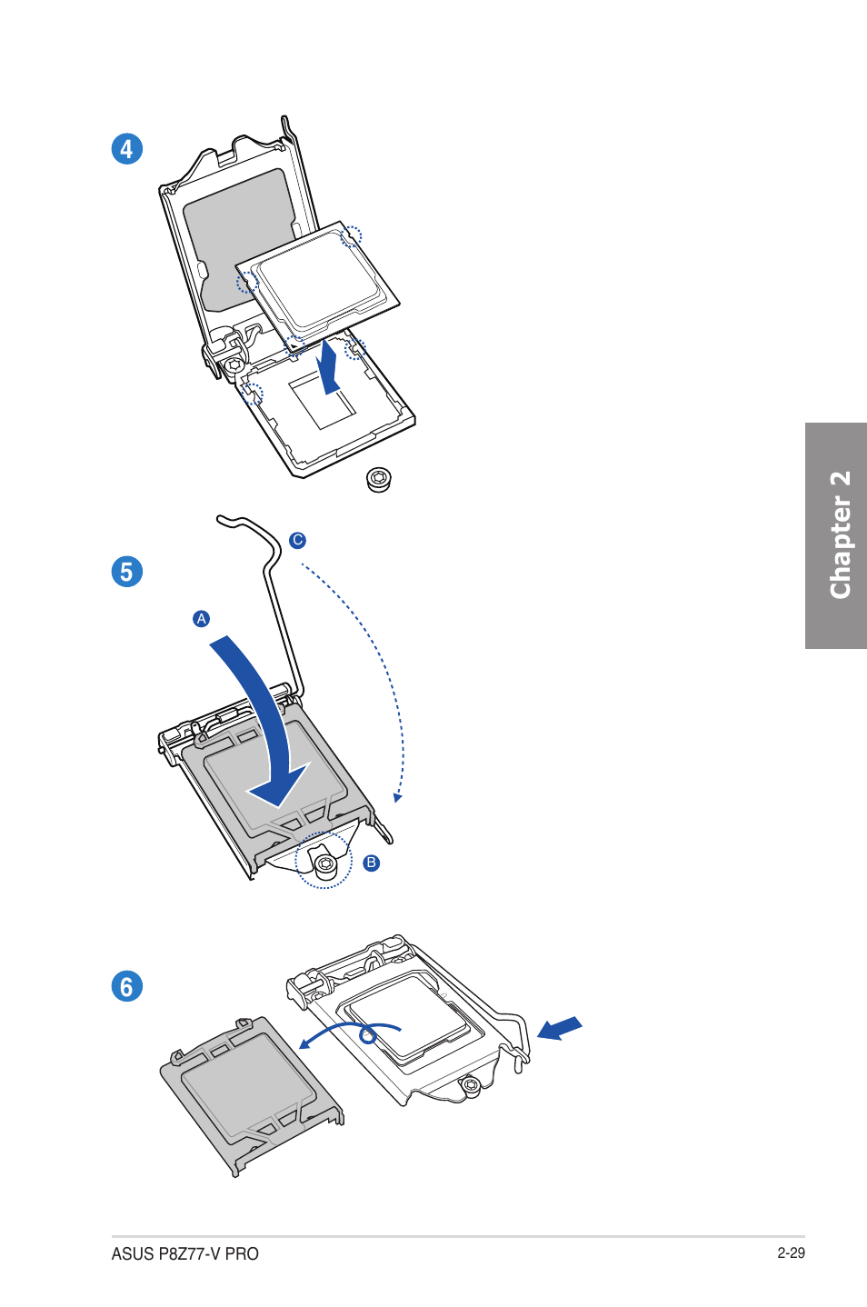 Chapter 2 5 6 4 | Asus P8Z77-V PRO/THUNDERBOLT User Manual | Page 53 / 164