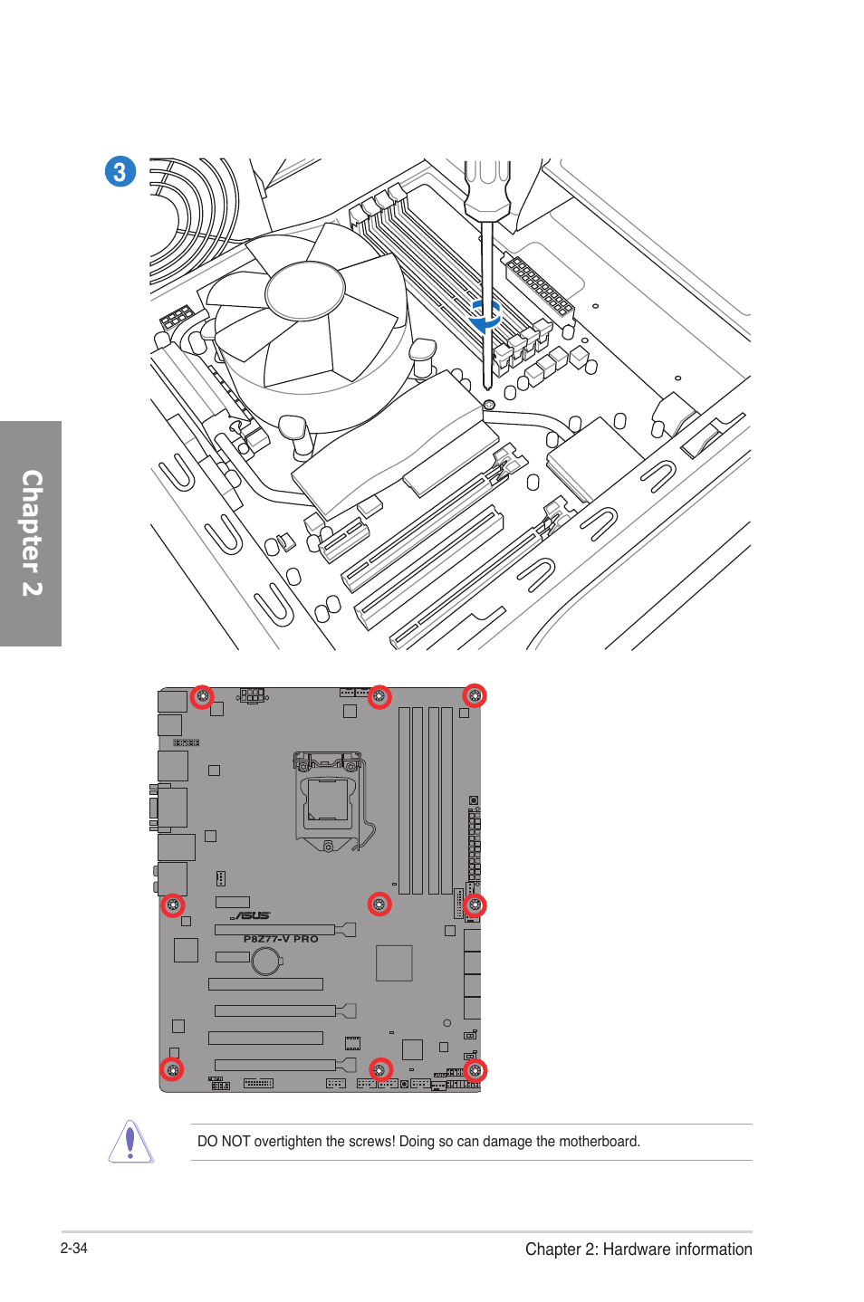 Chapter 2 | Asus P8Z77-V PRO/THUNDERBOLT User Manual | Page 58 / 164