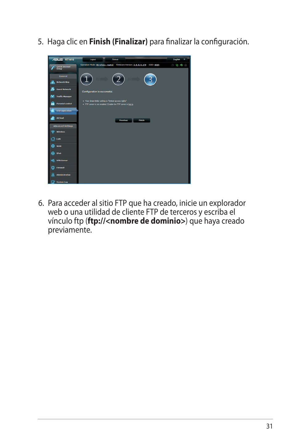 Asus RT-N16 User Manual | Page 31 / 68