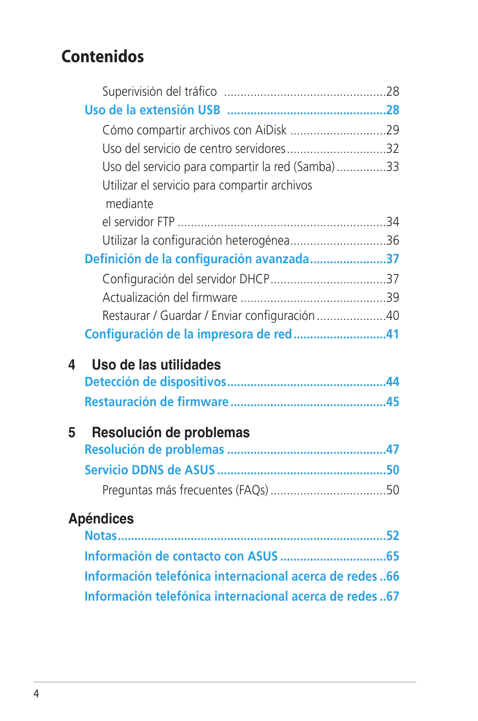 Asus RT-N16 User Manual | Page 4 / 68