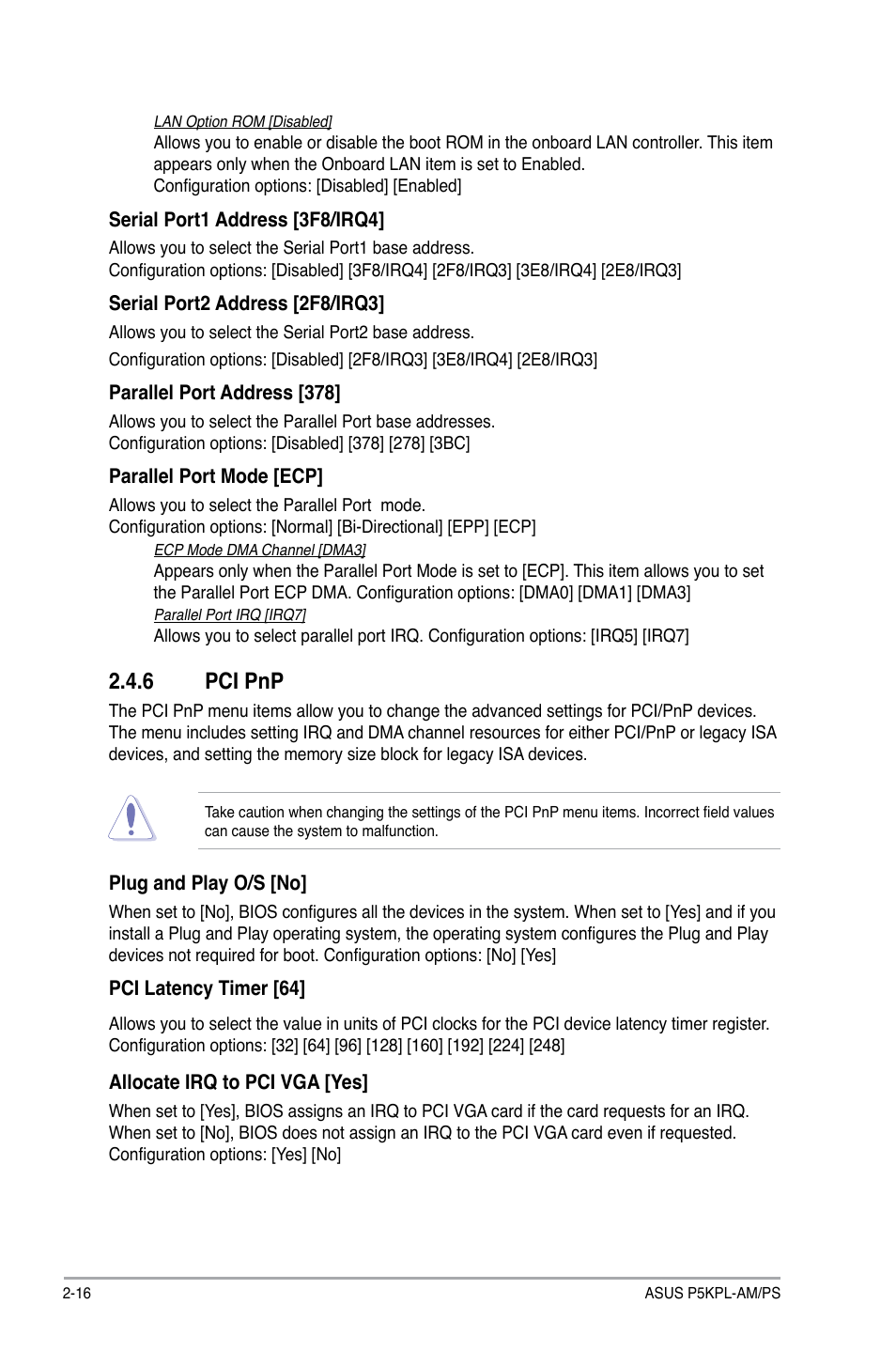 6 pci pnp | Asus P5KPL-AM/PS User Manual | Page 56 / 62