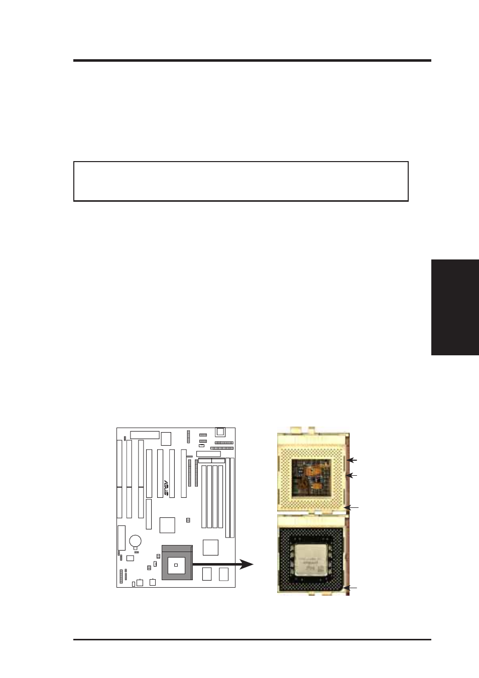 Iii. installation, Central processing unit (cpu), Zif socket 7 with pentium processor | Asus TX97-E User Manual | Page 23 / 64